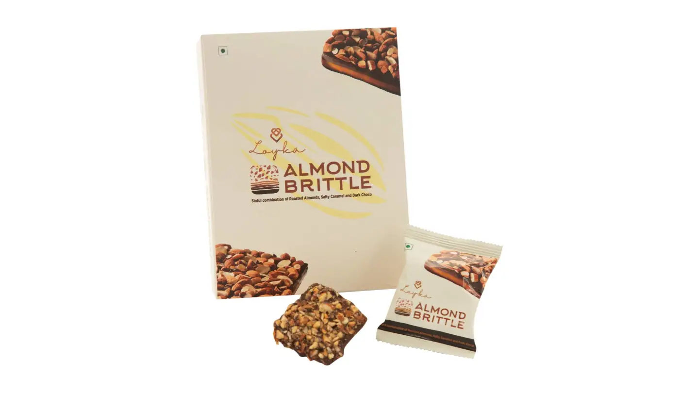 Almond Brittle 14 Pc